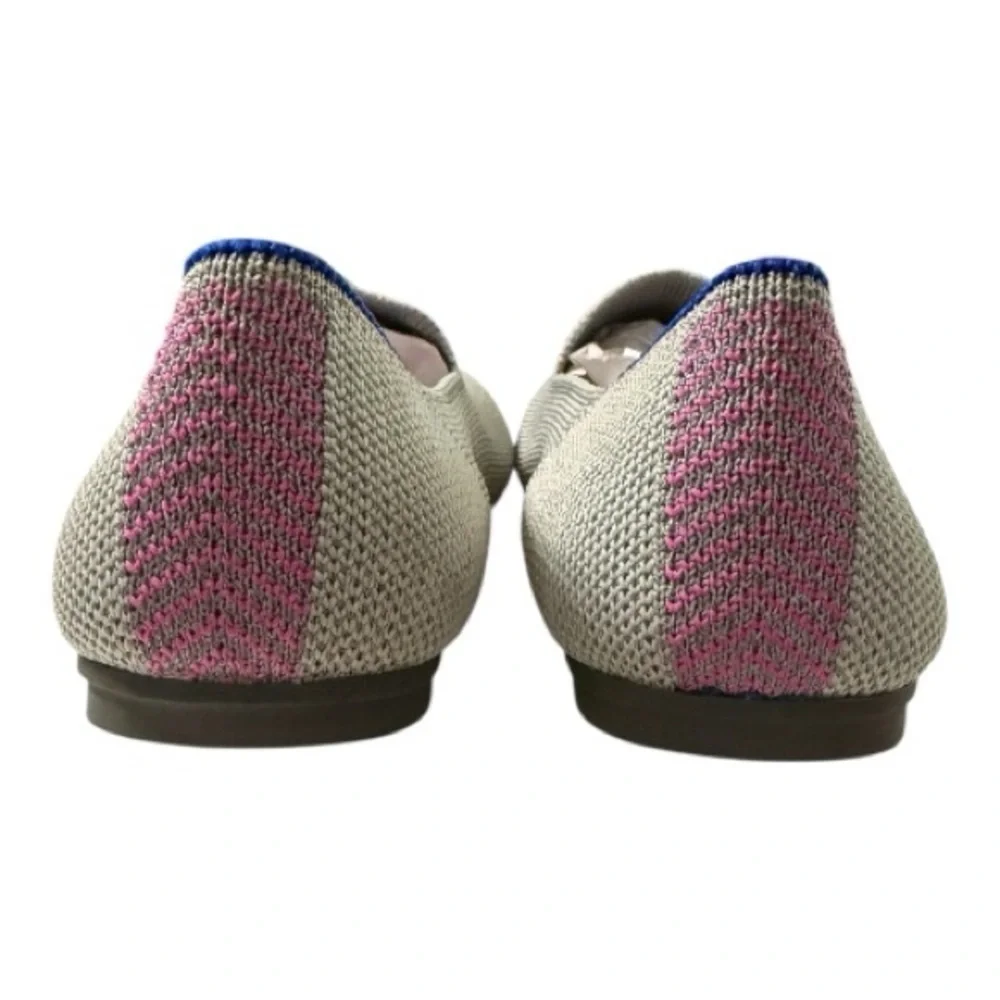 ROTHY’S Gray Knit Flats · Size 3